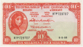 Ireland, Republic Of 2 10 Shillings, Prefix 87P, 6.6.1968